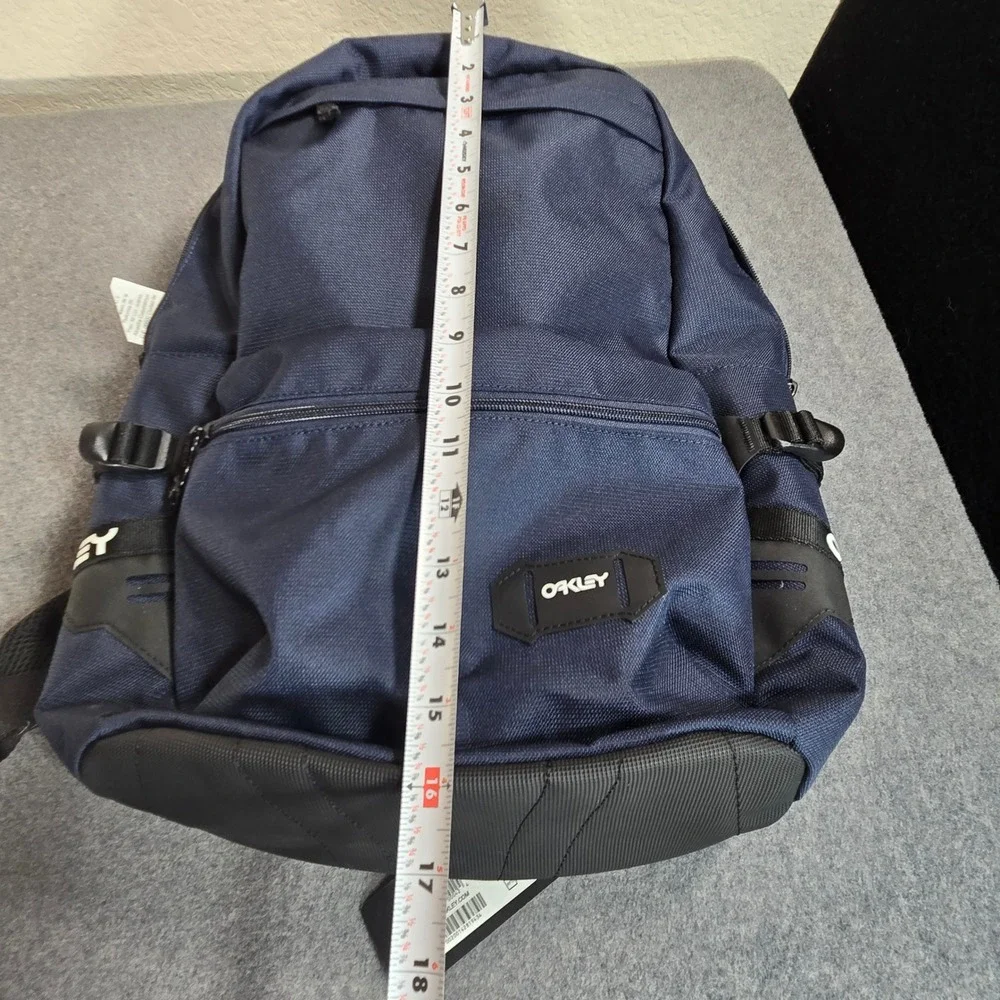 Oakley Street Backpack Fathom Navy Blue School Travel Bag FOS900544 New